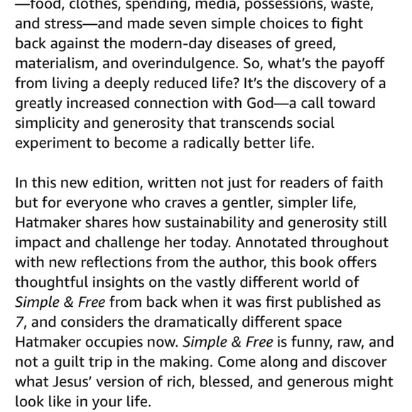 Simple & Free book journal by Jen Hatmaker - Picture 16 of 16